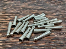 Silver Heavyweight Bolo Tips (20 Pieces) (Made Of Steel)