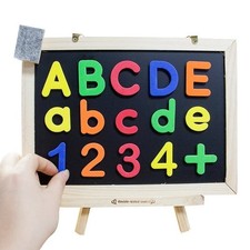 Magnetic Letters Magnets Alphabet and Numbers 76 pcs 123 Fridge Plastic Toy Set
