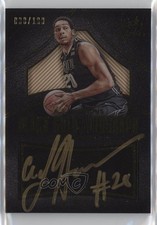 2016-17 Panini Black Gold Collegiate Auto 88/199 AJ Hammons #192 Auto 7gk