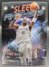 2025-26 Topps Chrome Sleek Finishers Kyrie Irving #SF-4 Dallas Mavericks