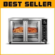 Versatile 1700W Stainless Steel Toaster Oven with 17 Cooking Modes & Accessories