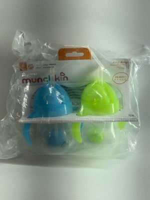 Munchkin  Any Angle 17349 Weighted Flexi Straw Cup 7-Ounce Capacity (2-Pack) NEW