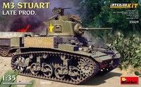 Miniart M3 Stuart Late Prod. Innenraum-Kit 35429
