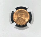 1944-S LINCOLN WHEAT CENT ~ NGC MS 65 RD ~BEAUTIFUL COIN~REF#98-002