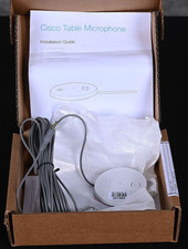 New Cisco CS-MIC-TABLE-J Video Conference Table Microphone
