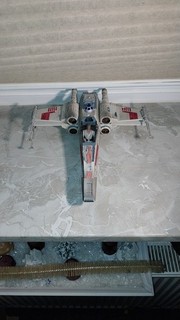Star Wars Vintage X Wing Fighter POTF2 1995 Kenner Top Zustand Original