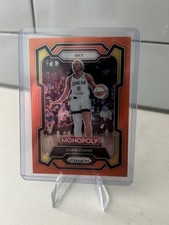 2024 Panini Prizm Monopoly WNBA - Dana Evans #55 Orange Prizm /124