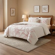 Emryn House 100% Cotton Floral Chenille Bedspread Set