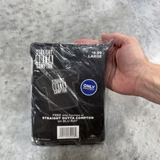 Straight Outta Compton Shirt Mens Large Black White Only Best Buy Promo New