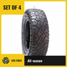 Set Of 4 Used 26570r17 Goodyear Wrangler Duratrac 115s - 6.5-832 Set Of 4 Used 26570r17 Goodyear Wrangler Duratrac 115s - 6.5-832