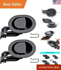 2Pcs Universal Heavy-Duty Metal Sofa Chair Recliner Release Pull Handles Repl...