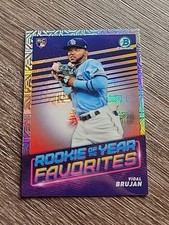2022 Bowman - Rookie of the Year Favorites Vidal Brujan #ROYF-4 Mojo...