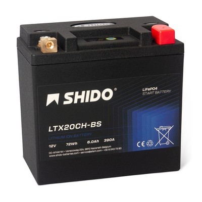 Shido Batterie 12V 6AH18AH (für: Kawasaki Vulcan 1700 Nomad ABS VNT70C 15-16 )