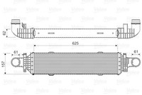 LadeluftkÜHler Valeo 818631 FÜR Mercedes Intercooler TurbokÜHler