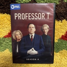 Professor T: Season 4 DVD 2025 ITV PBS 2-Disc TV Show Region 1 
