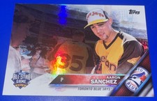 2016 Topps Update Rainbow Foil #US227 Aaron Sanchez Toronto Blue Jays Baseball