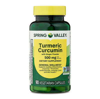 Turmeric Curcumin with Ginger Black Pepper Joint support Max Strength Capsules.