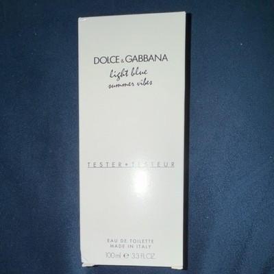 Dolce & Gabbana Light Blue Summer Vibes Eau de Toilette Spray 3.3 fl oz Tester