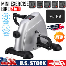 Portable Mini Cycle Bike Foot Pedal Exercise Machine Arm Leg Recovery Peddle NEW