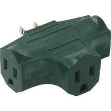 Do it Green 15A 3-Outlet Tap LA-24-GC SIM Supply, Inc. LA-24-GC 009326510736