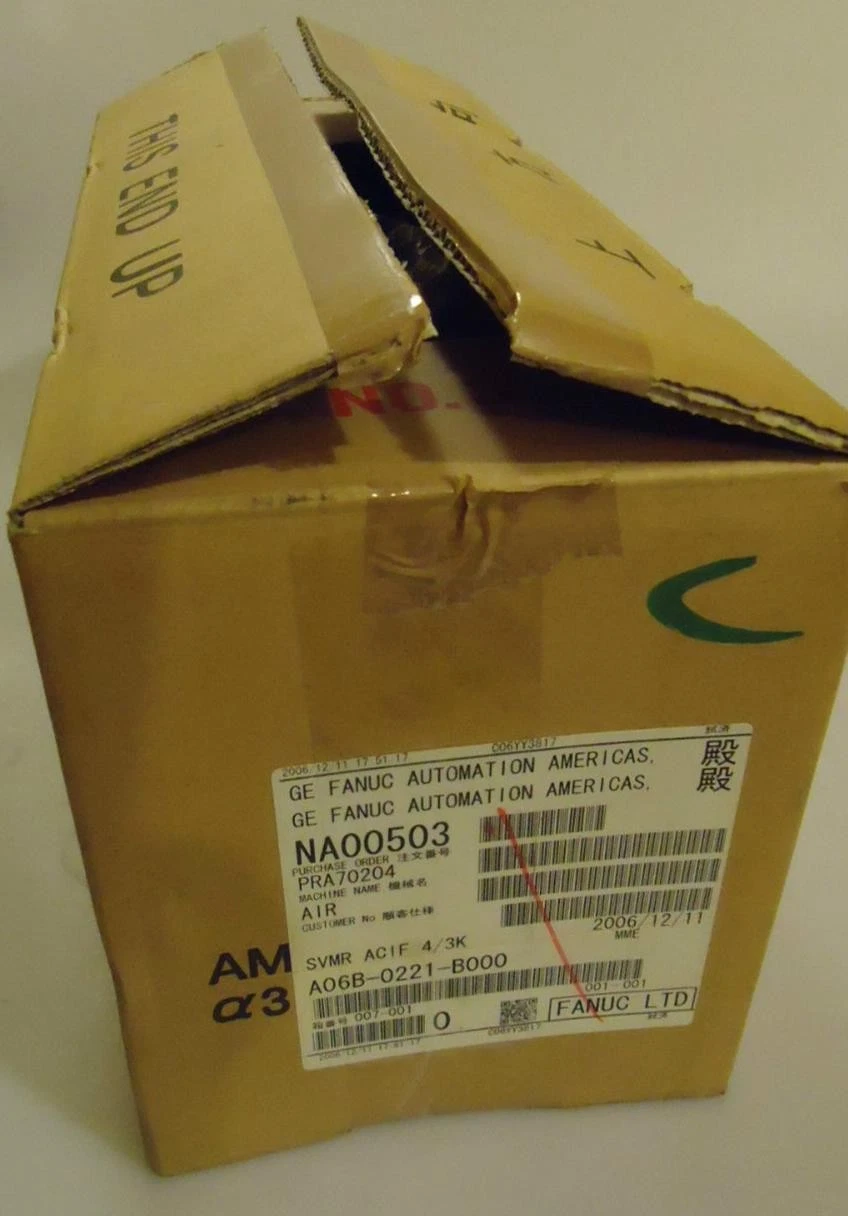 **NEW** GE Fanuc AC servo motor A06B-0221-B000 PULSECODER aiA1000 A860-2000-T301
