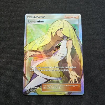 Lusamine (Full Art) 110/111 Sm-Crimson Invasion Holo