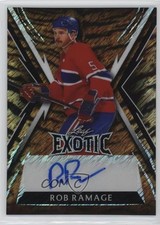 2024 Leaf Metal Legends Exotic Tiger Diagonal Shimmer 2/10 Rob Ramage Auto 4t6