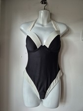 Next Colour Block Swimsuit Uk 34D
