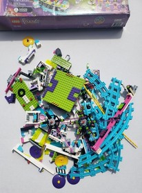 LEGO FRIENDS Lot: 41130 Roller Coaster/41320 Yogurt/ 3061 Cafe/ 80-95% Complete