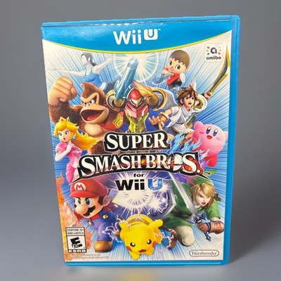 Super Smash Bros Nintendo Wii U Complete CIB