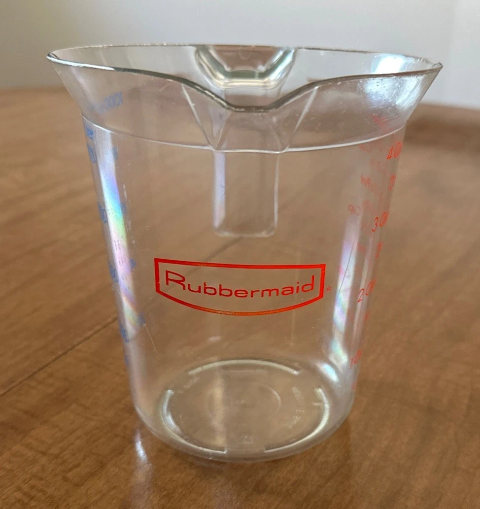 Rubbermaid Commercial 3040 Bouncer Measuring Cup, 32 oz, Plastic, Clear
Opens in a new window or tab