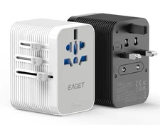 Universal Travel Adapter Converter International Wall Charger AC USB Power Plug