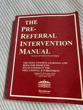 Pre-Referral Intervention Manual - Second Edi...