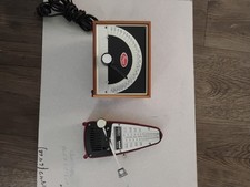 Franz Electric Metronome Vintage Model LM-FB-5 Solid Walnut And Wittner Taktell