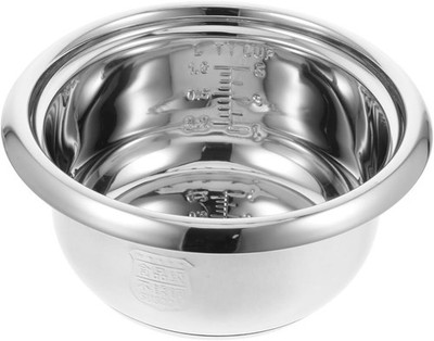 Edelstahl Reiskocher Innentopf 23 cm Ersatzschüssel für 1,8 l E