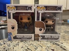 Funko Pop Juego de Tronos Juego de 2 Arya Stark 09 Daenerys Targaryen