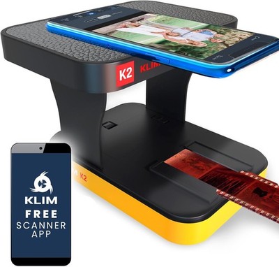 KLIM K2 Mobile Photo Digitizer 35mm - Positive & Negative Conversion - Orange 