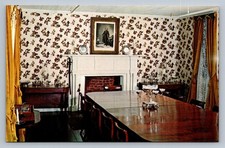 Postcard South Carolina Clemson University Fort Hill State Dining Room  P803