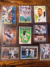 Derek Jeter Lot Of (9) Baseball Cards New York Yankees Including 1993 Rookie
