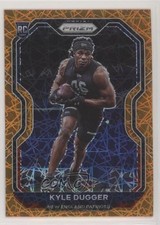 2020 Panini Prizm Rookie Lazer Prizm Kyle Dugger #368 0d1a