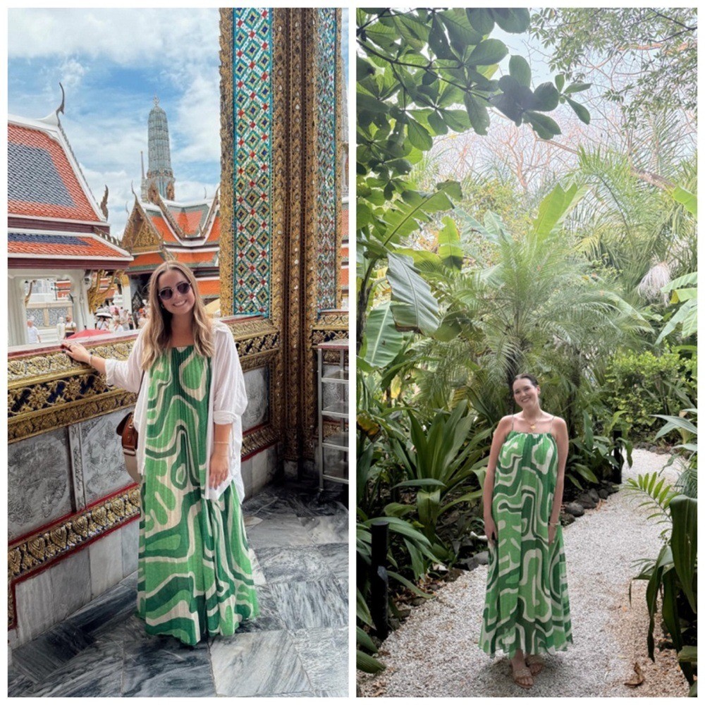 Farm Rio Green Sleeveless Maxi Dress Farm Rio Tropical Boardwalk Maxi Dress Green Vacation Dress Medium Farm Rio Green Sleeveless Maxi Dress Farm Rio Tropical Boardwalk Maxi Dress Green Vacation Dress Medium