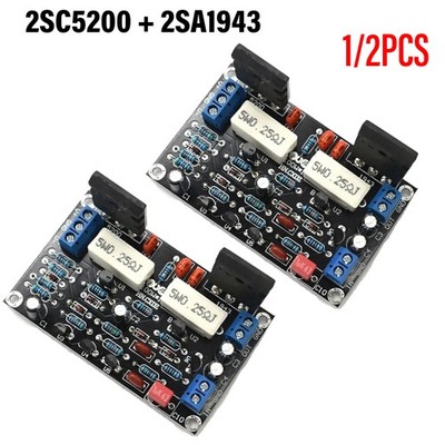 2SC5200+2SA1943 Mono High Power Amplifiers 100W HIFI Audio Amplifier Board 1/2x