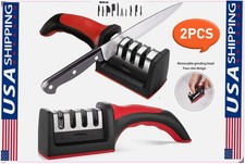 Knife Sharpener Professional Ceramic Tungsten...