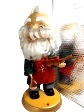 Gemmy Big Head Workshop Santa Singing Figure(Please read the description) 2001
