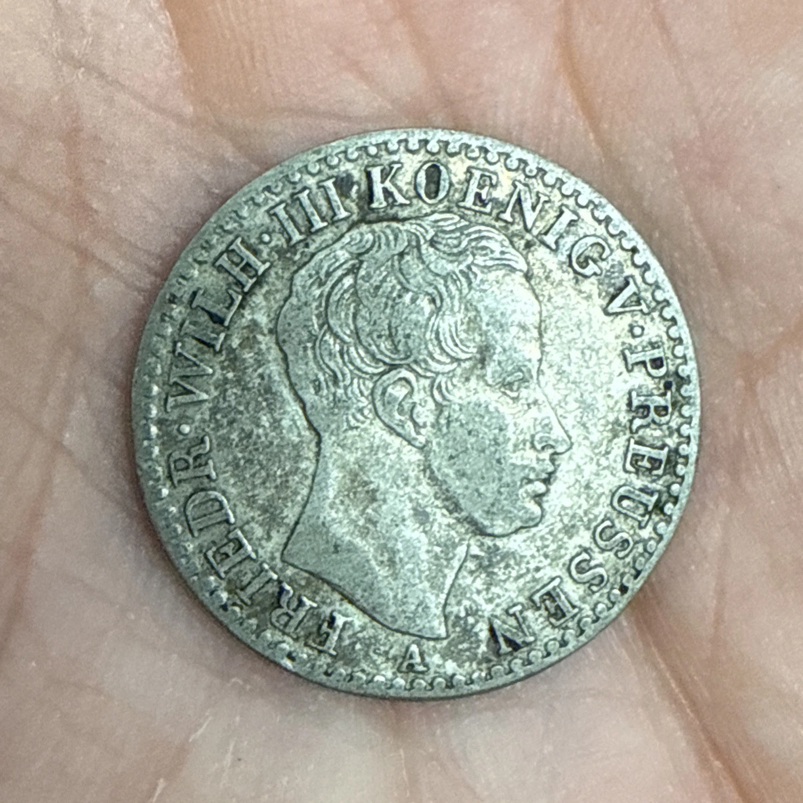 Monnaie Friedr Wilh III Koenigu Preussen A 1822