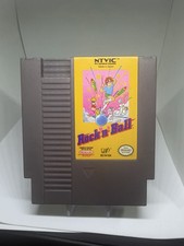 Rock’n’ Ball NES Nintendo Tested Working Authentic Cart Only NTVIC