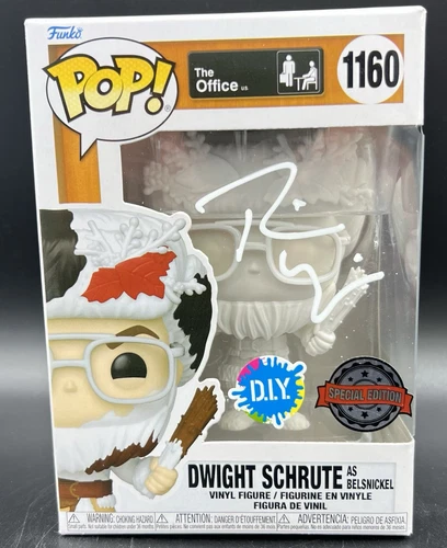 *The Office* Dwight Rainn Wilson Signed Autographed Funko Pop 1160 Beckett BAS