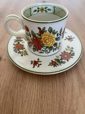 Villeroy & Boch Summerday Kaffeetasse  + Untertasse Porzellan Landhaus Vintage