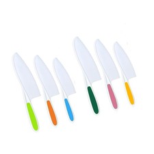 Hartya Knives for Kids, 6-Piece Kitchen Cooking and Baking Knife Set, Childre...