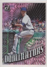 2019 Panini Donruss Dominators Pink Firework Jacob deGrom #D3 b1p